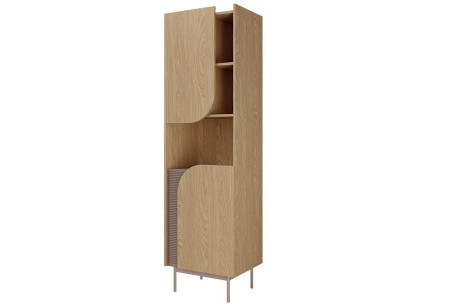 Regał Wąski CARMEN Toffi 195x57cm – Meble Modułowe
