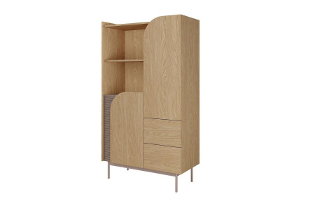 Regał Niski CARMEN Toffi 161x92cm – Meble Modułowe