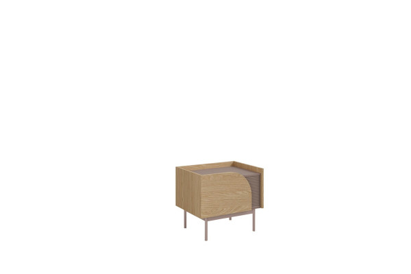 Stolik Nocny CARMEN Toffi 57x49cm Lewo/Prawo