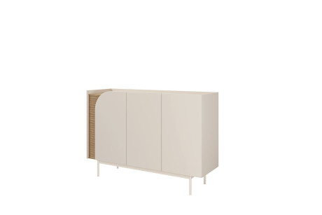 Komoda CARMEN Macadamia 132 cm – Modułowy System Mebli