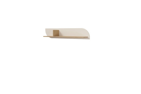 Półka Wisząca CARMEN Macadamia 120 cm – System Mebli Modułowych