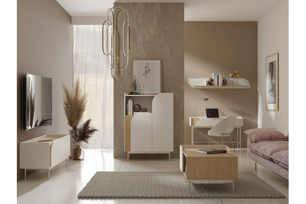 System Mebli CARMEN Macadamia Zestaw 1 – Kompletny Salon