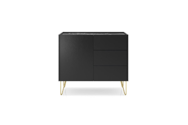 Komoda HARMONY KSZ97 Czarny Marmur Black Royal 2