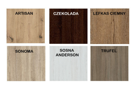 Garderoba ALES 230x201 cm – Szafa do Przedpokoju