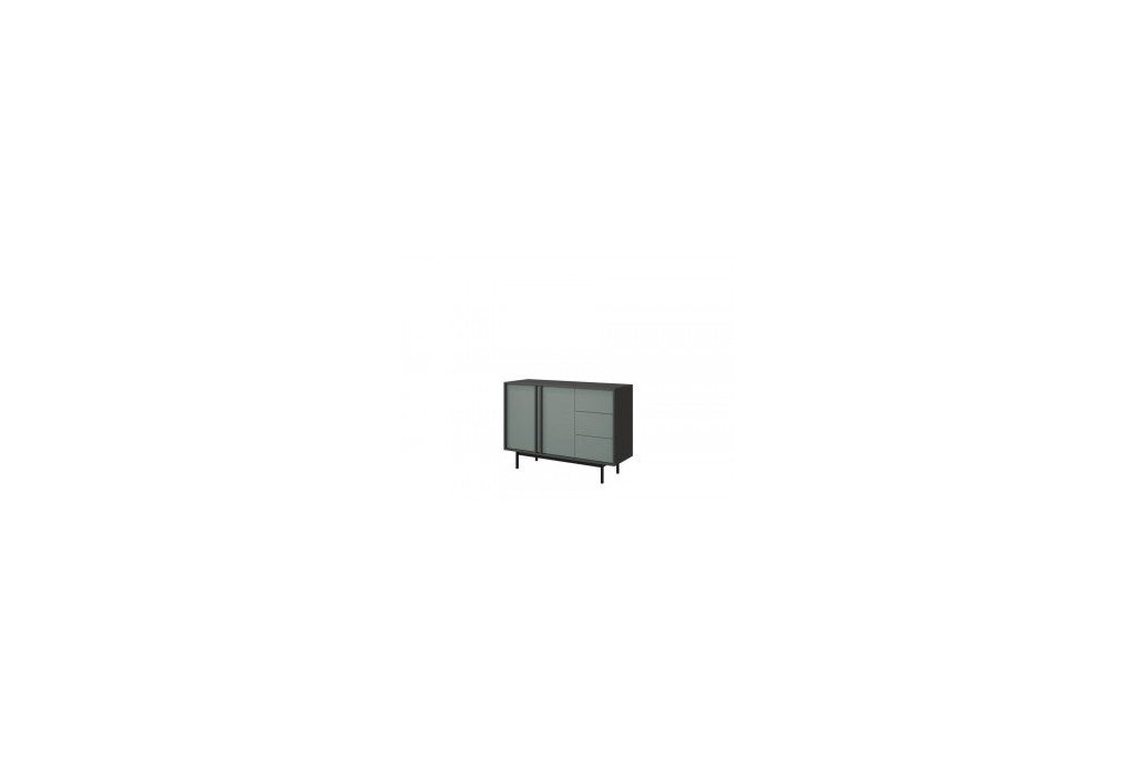 Meble Systemowe ALSY Zestaw 2 Antracyt/Aloes
