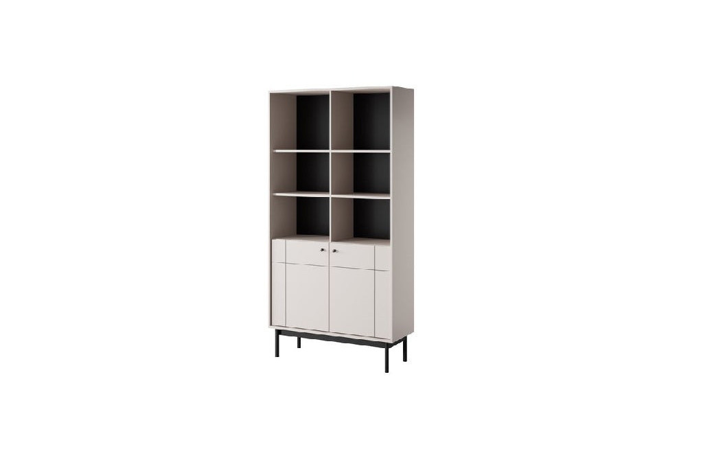 Regał witryna JAPANDI R104 cashmere