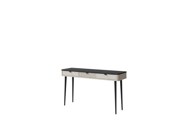Toaletka konsola MARLY 130 cm kaszmir/szary – meble systemowe
