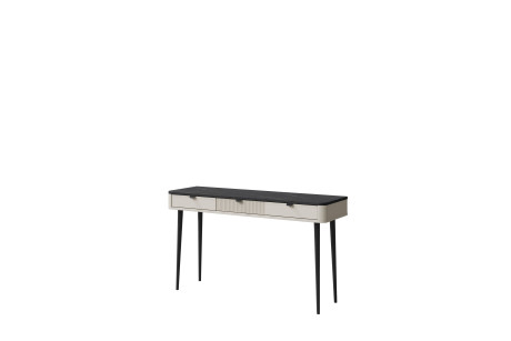 Toaletka konsola MARLY 130 cm kaszmir/szary – meble systemowe