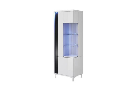 Witryna MARCO 50/160 z LED — Elegancki Mebel do Salonu