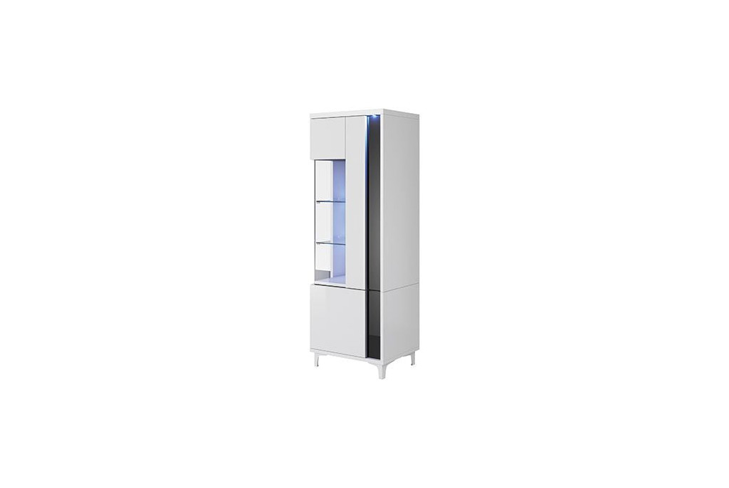 Witryna MARCO 50/160 z LED — Elegancki Mebel do Salonu
