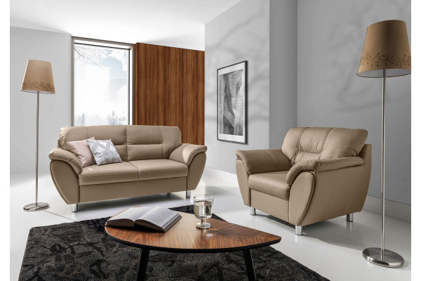 Zestaw wypoczynkowy AMIGO 3+1 – sofa i fotel do salonu