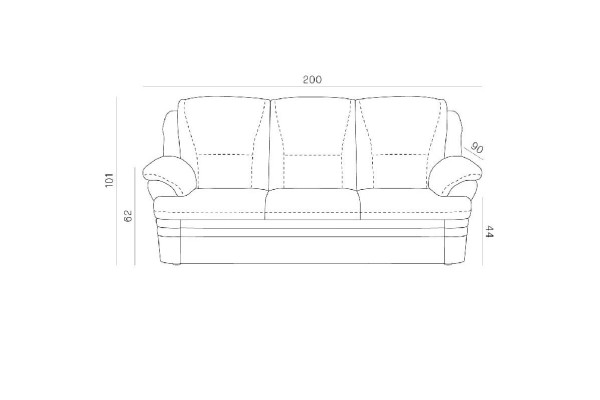 Sofa DONNA 3 2