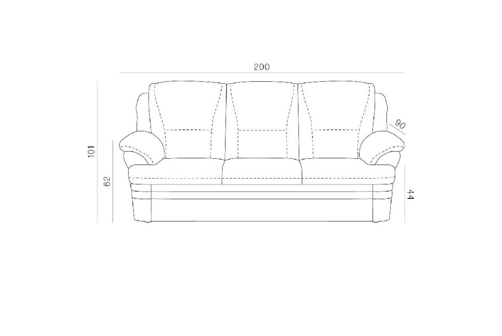 Sofa DONNA 3