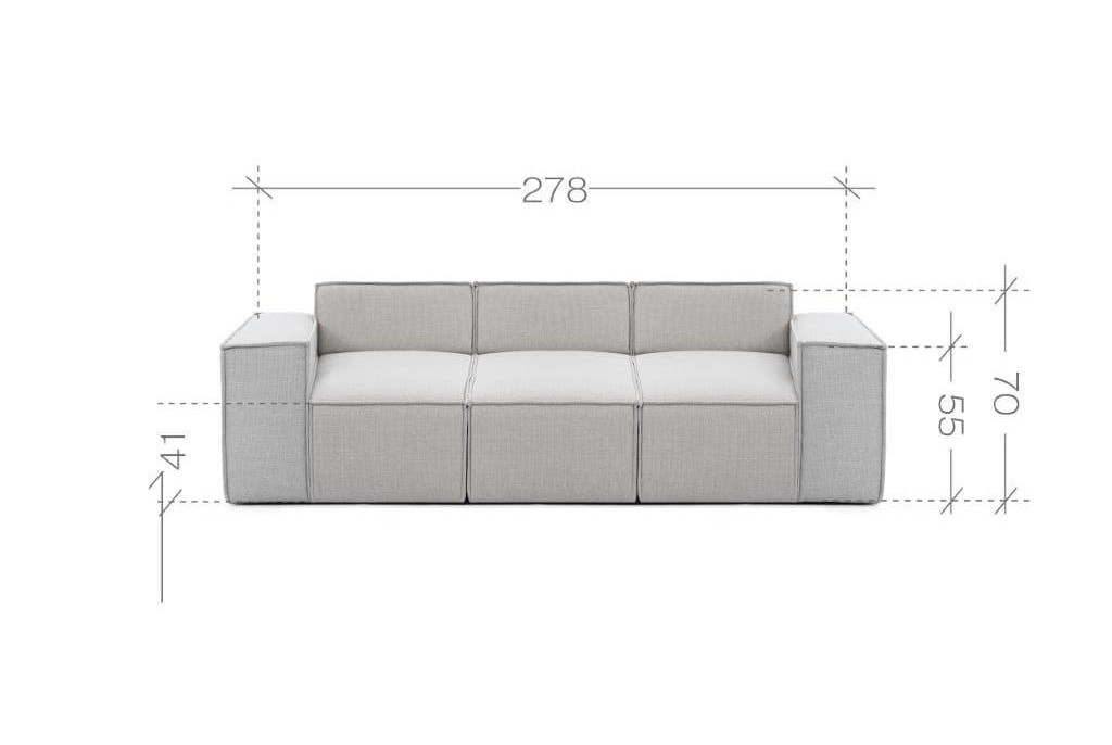 Sofa FIGARO 3 – Trójosobowa sofa do salonu
