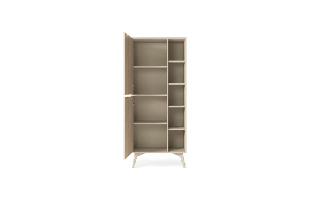 Regał FOREST Beż RG80 160cm – System Modułowy