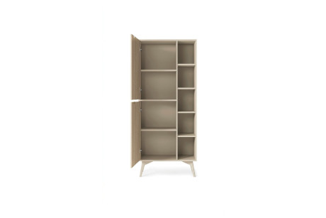 Regał FOREST Beż RG80 160cm – System Modułowy