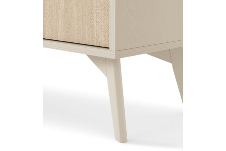 Regał FOREST Beż RG80 160cm – System Modułowy