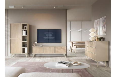 Komoda FOREST Beż KSZ106 80cm – System Modułowy