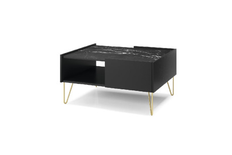 Ława HARMONY L97 Czarny Marmur Black Royal