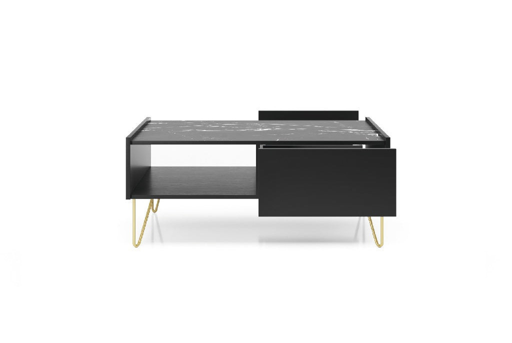 Ława HARMONY L97 Czarny Marmur Black Royal