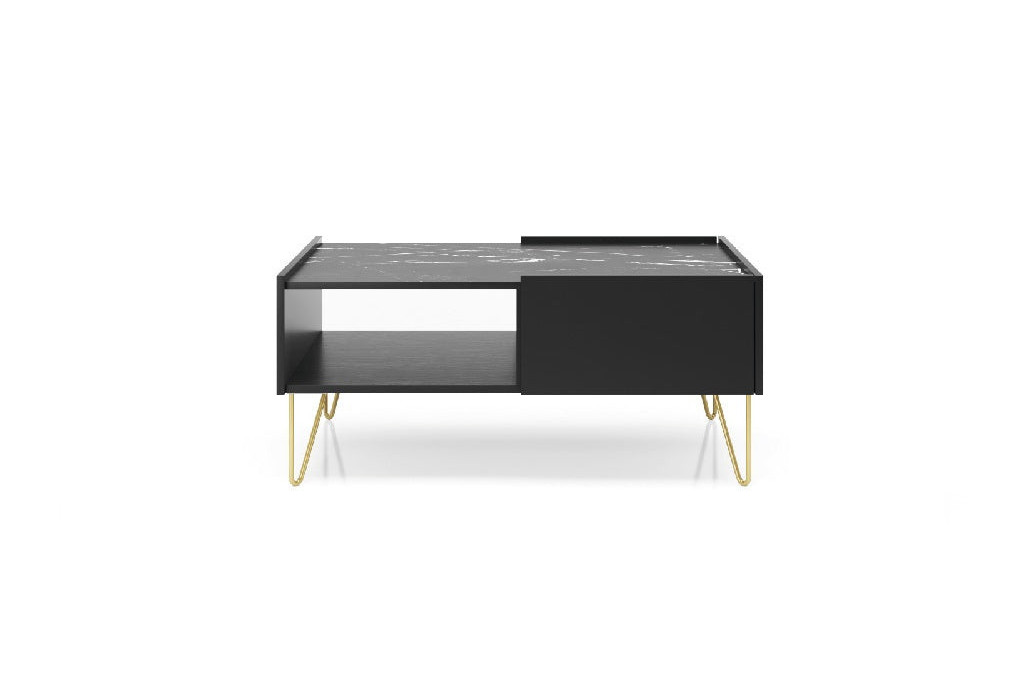 Ława HARMONY L97 Czarny Marmur Black Royal
