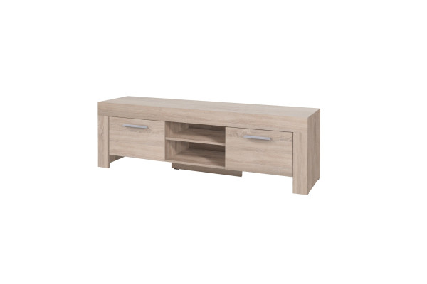 Stolik RTV CEZAR Sonoma 170 cm – Szeroka Podstawa pod TV