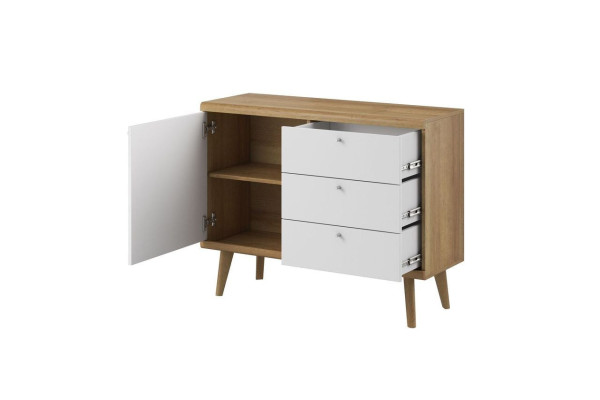 Komoda PRIMO PKSZ107 dąb riviera 107 cm 2