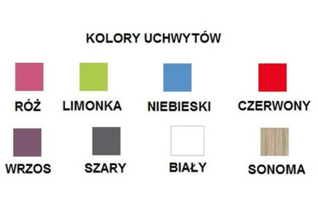 Regał SMYK I 50 cm biały