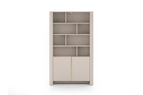 Regał BARI RG103 Cashmere – Nowoczesny Regał do Salonu