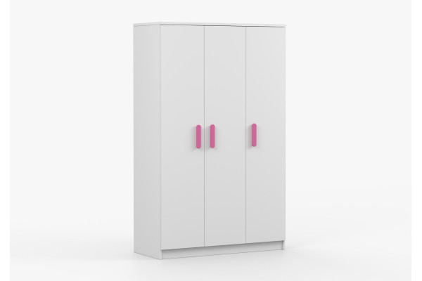 Szafa SMYK I 3D 120 cm biała
