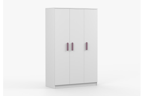Szafa SMYK I 3D 120 cm biała