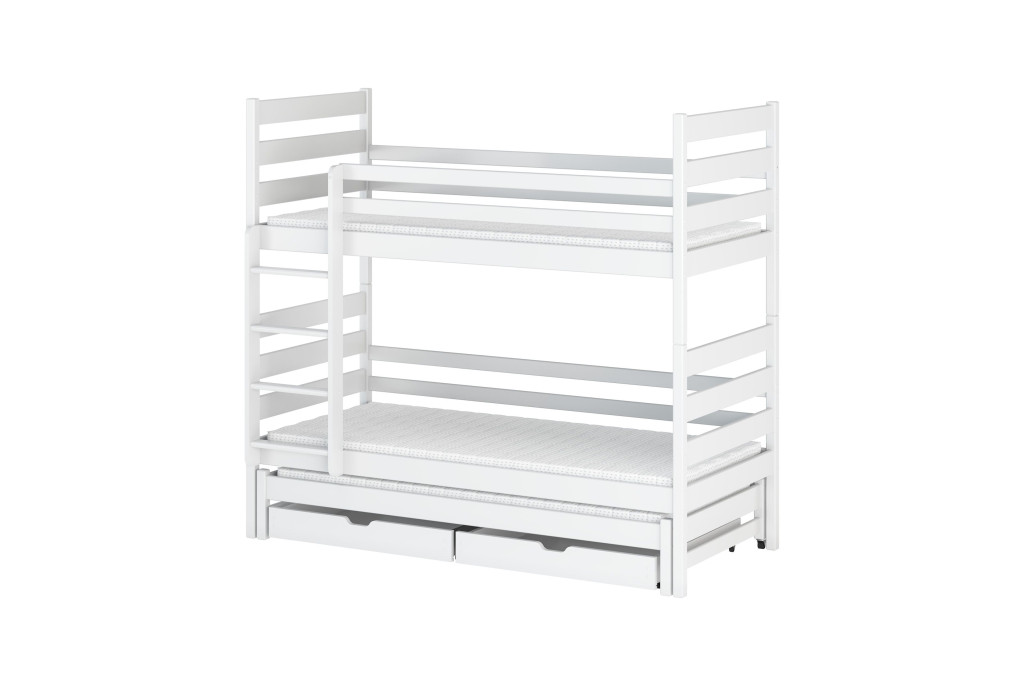 Łóżko piętrowe TOMUŚ 80/180 + materace