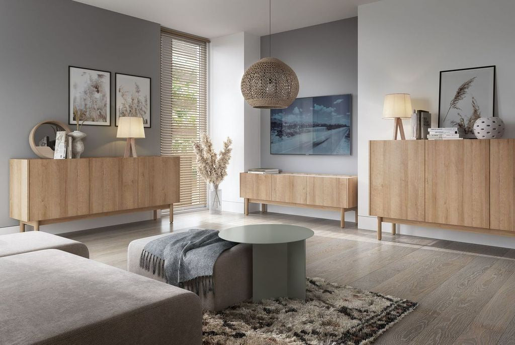 Komoda BOHO K144/68 – Szeroka Komoda Boho Dąb Riviera