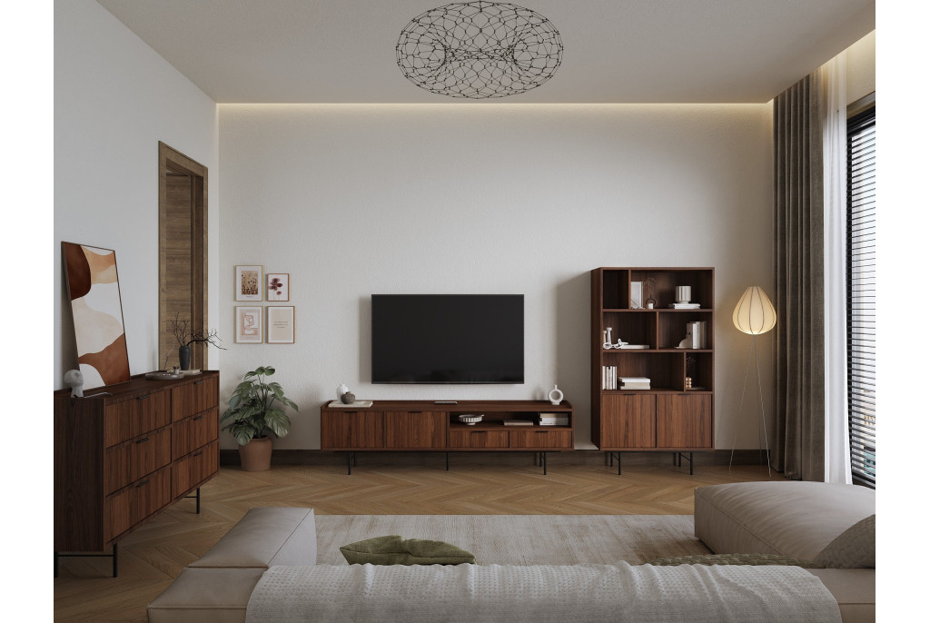 Stolik RTV 150 EDISON orzech