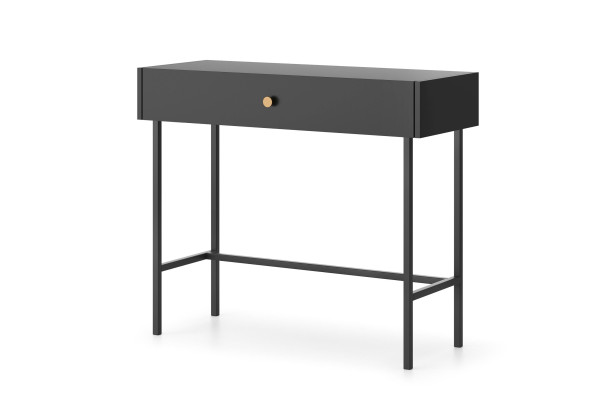 Toaletka Konsola DIVA Czarna 93 cm – Nowoczesna