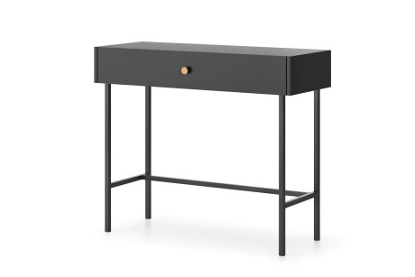 Toaletka Konsola DIVA Czarna 93 cm – Nowoczesna