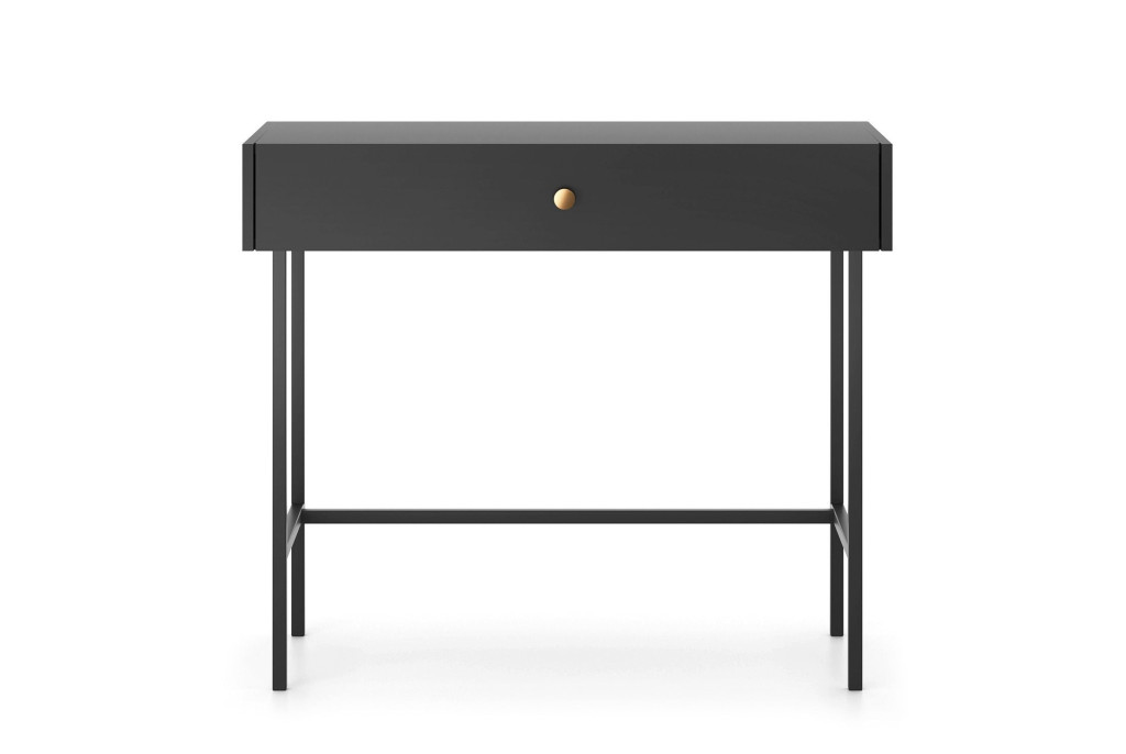 Toaletka Konsola DIVA Czarna 93 cm – Nowoczesna