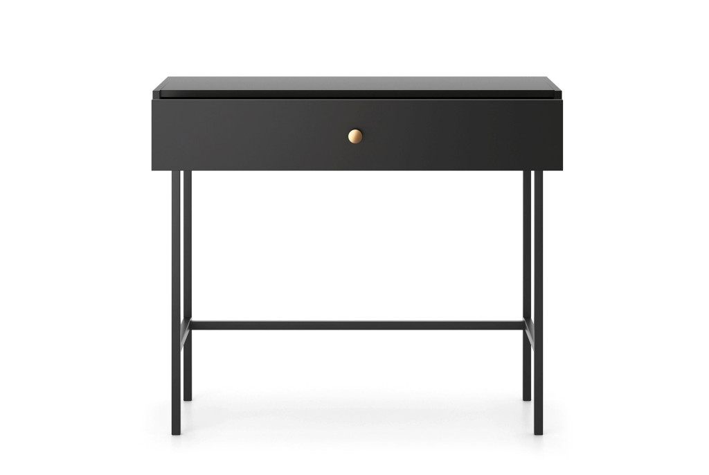 Toaletka Konsola DIVA Czarna 93 cm – Nowoczesna