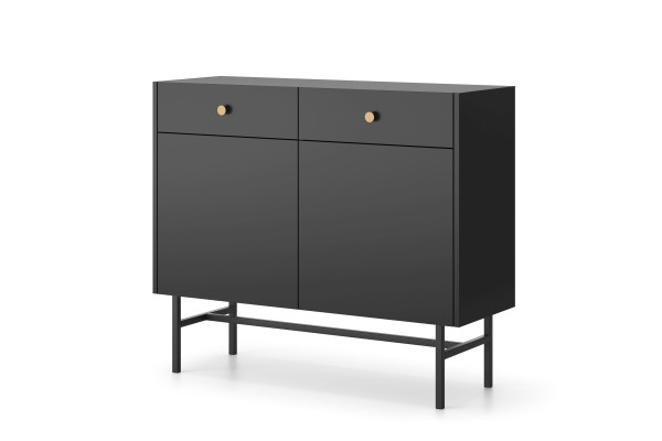 Komoda DIVA 2D2S czarna