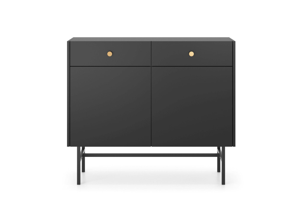 Komoda DIVA 2D2S czarna