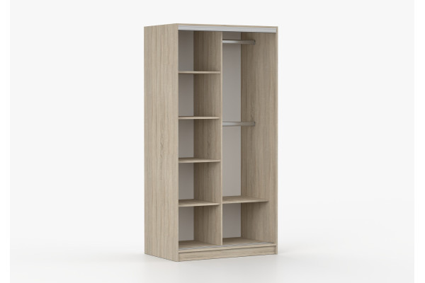 Szafa przesuwna TOKYO M 100 cm z lustrem 2