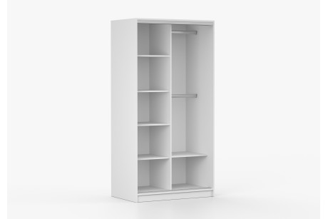 Szafa przesuwna TOKYO M 100 cm z lustrem