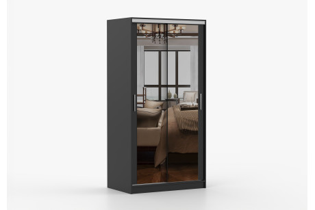 Szafa przesuwna TOKYO M 100 cm z lustrem