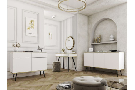 Meble systemowe ORO białe – zestaw 1