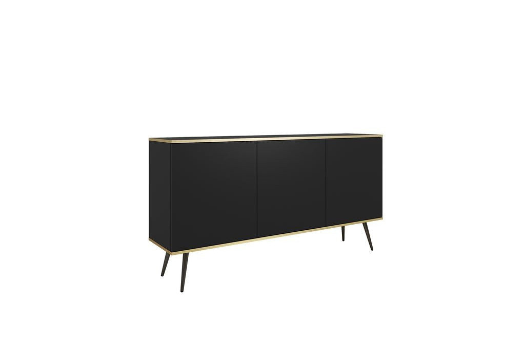 Meble systemowe ORO czarne – zestaw 1