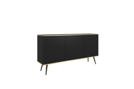 Meble systemowe ORO czarne – zestaw 1