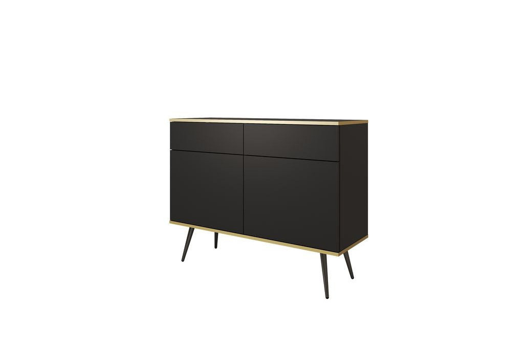 Meble systemowe ORO czarne – zestaw 1