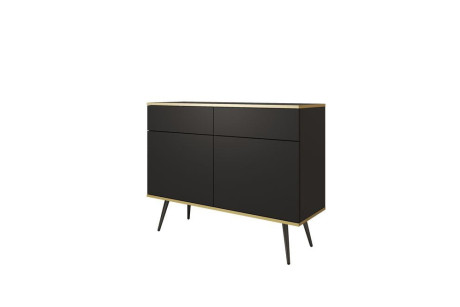 Meble systemowe ORO czarne – zestaw 1