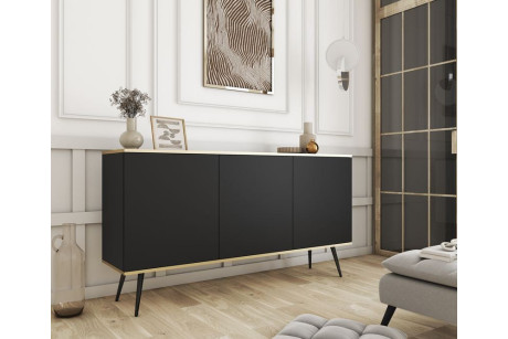 Komoda ORO K160 czarna