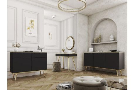 Komoda ORO K160 czarna